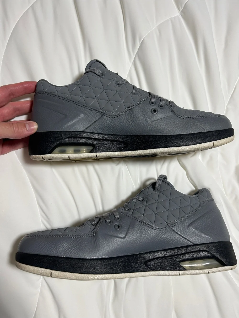 Jordan quilted leather
